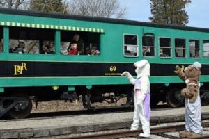 Easter Bunny Train Rides and Spring Train Tours During Easter Weekend in Ontario