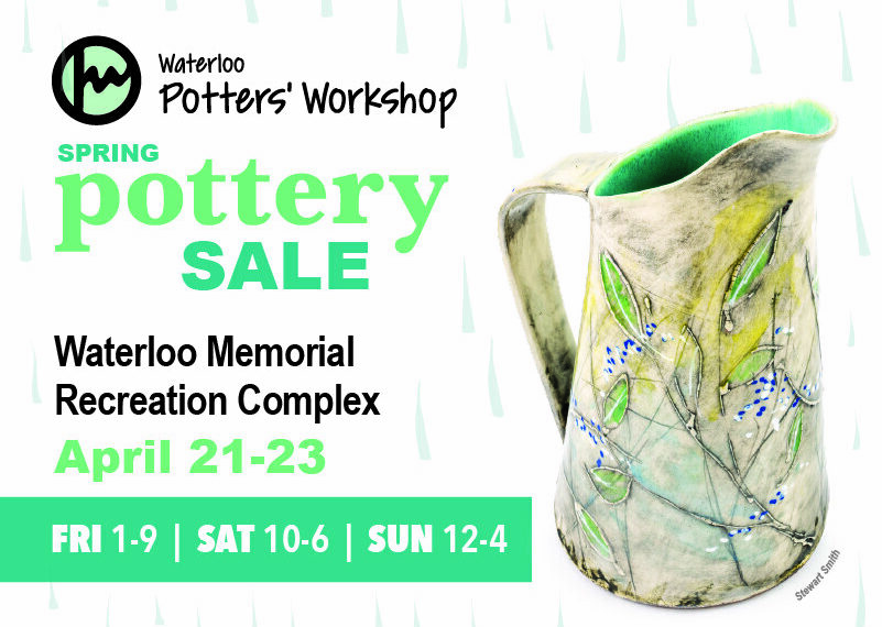 Waterloo Potters Spring Pottery Show