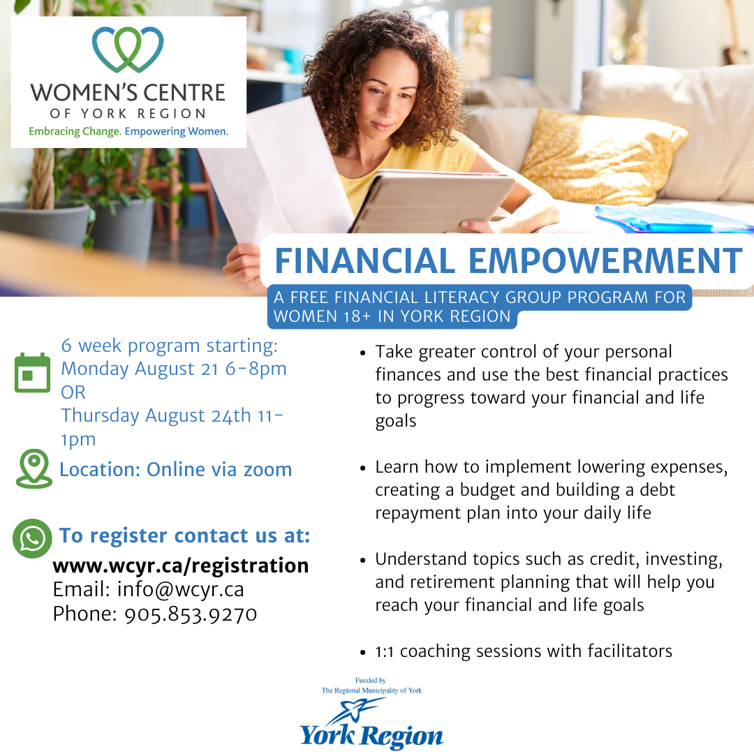 Financial Empowerment Women’s Group Program