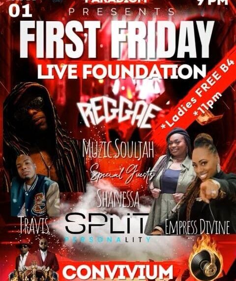 FIRSR FRIDAY-Live foundation Reggae Showcase