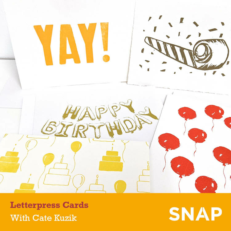 Letterpress Card Printing Workshop | Society of Northern Alberta Print