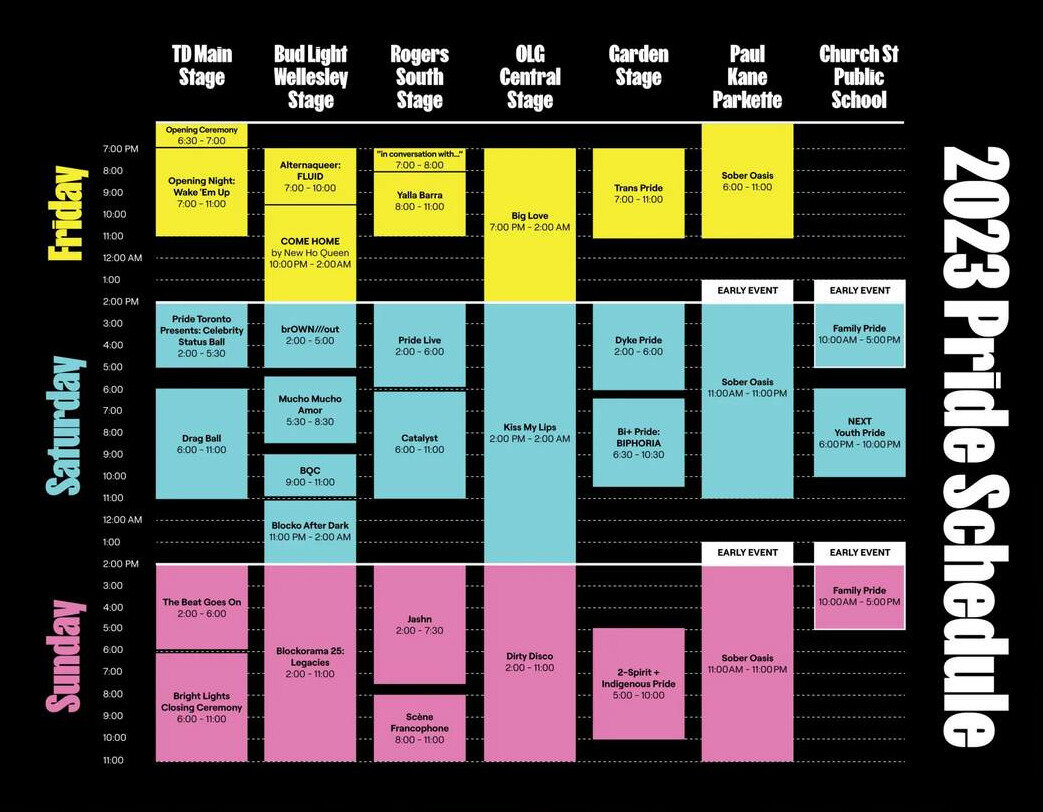 2025 Toronto Pride Parade & Festival Weekend What You Need to Know