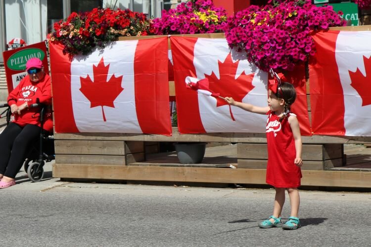 Paint the Town Red Port Credit Canada Day Celebrations