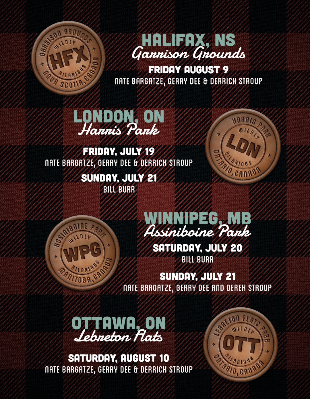 Great Outdoors Comedy Festival Announces Initial Lineup For Halifax