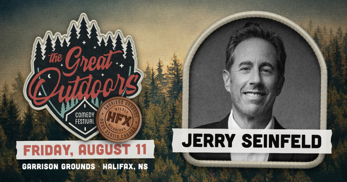 Jerry Seinfeld Headlining Halifax’s Great Outdoors Comedy Festival; Pre