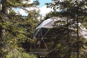 Plan a Romantic Getaway and Sleep Under the Stars at This Glamping Destination Near Edmonton