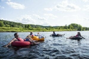 Go Lazy Floating Down the Miramichi River This Summer With Gallan's Tubing