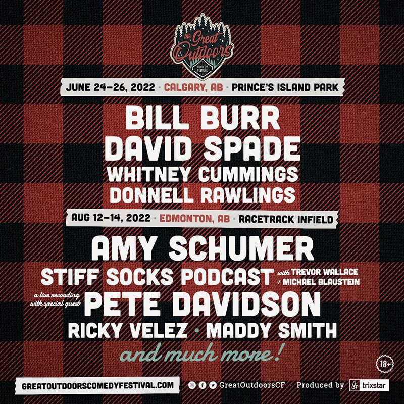 The Great Outdoors Comedy Fest Returns to Edmonton, Announces New