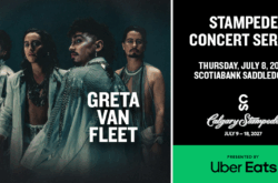 Greta Van Fleet to Headline 2027 Calgary Stampede Concert