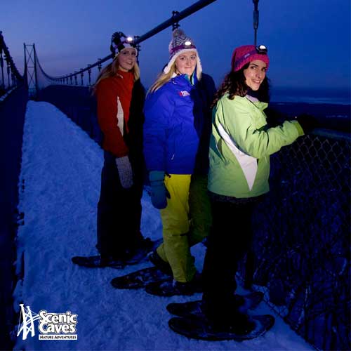Guided Night Snowshoe Hikes