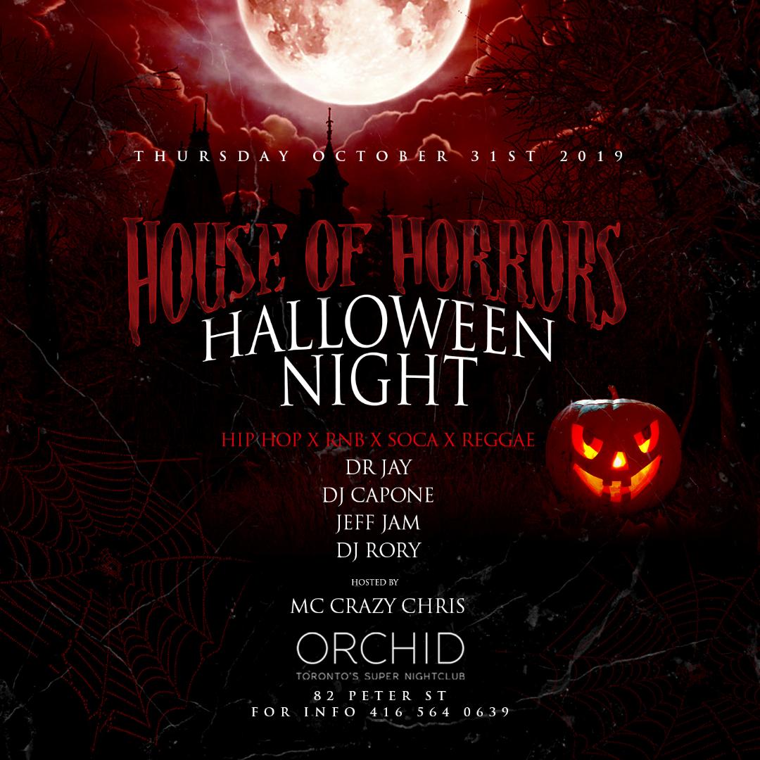 House Of Horrors Halloween Costume Party Orchid 82 Peter