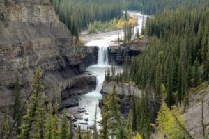 Hike to Crescent Falls From Bighorn River Lookout For a Spectacular Summer Hike