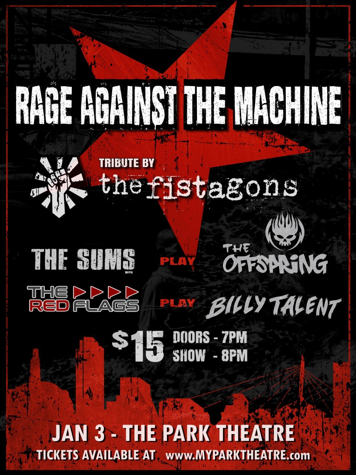 Rage Against the Machine Tribute Show!