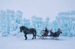 Montréal Is Getting Spectacular Ice Castles at Parc Jean-Drapeau This Winter