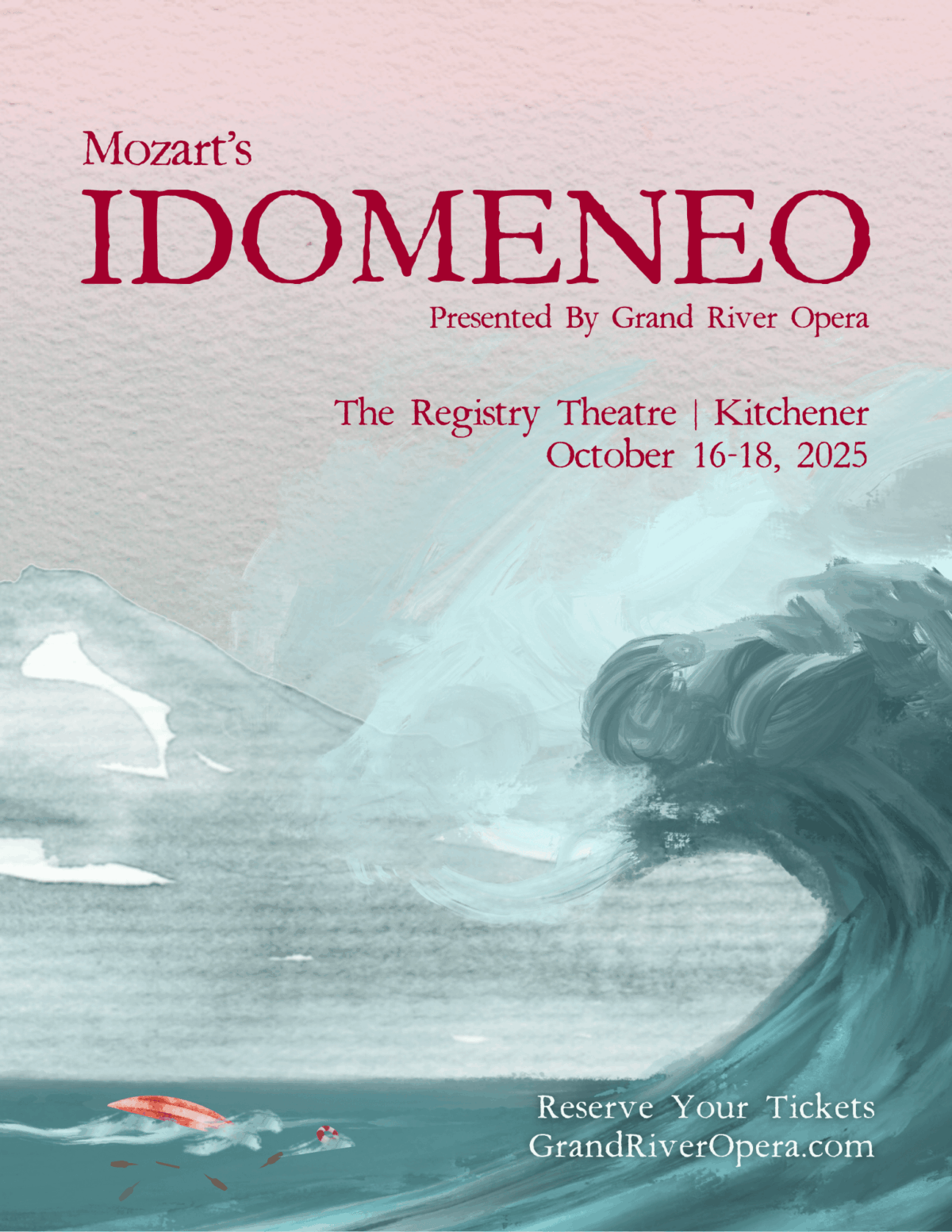 Mozart’s Idomeneo with Grand River Opera