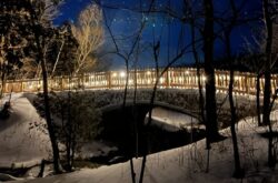 Ignite the Night: Experience a 2 km Winter Night Hike on Illuminated Forest Trails near Toronto
