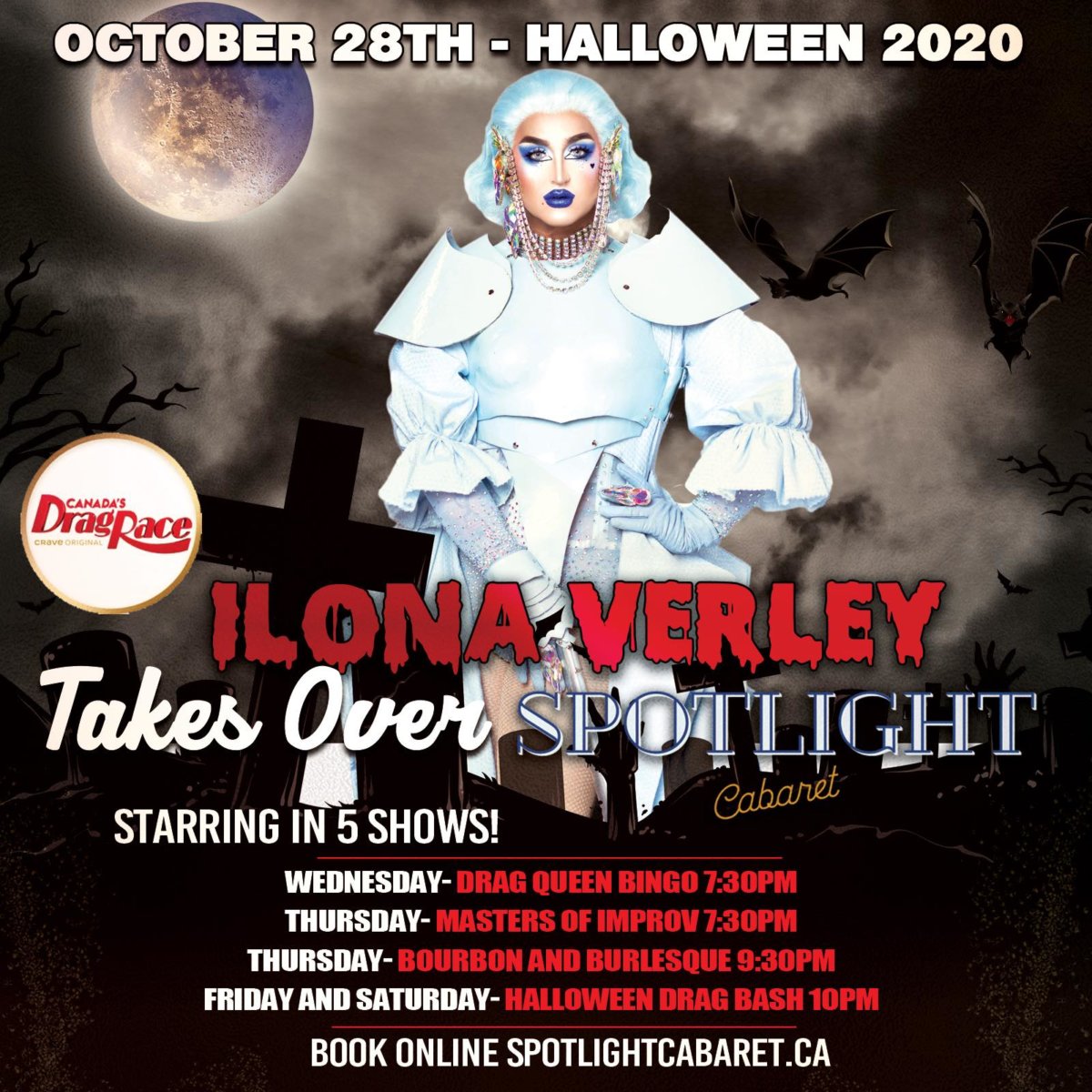 ILONA VERLEY Takes Over Spotlight Cabaret Spotlight Cabaret, 8217