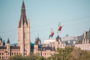 Interzip Rogers: Zipline From Ontario to Quebec Across Ottawa River