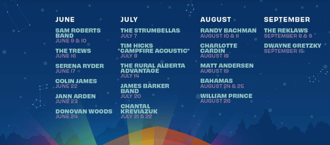 2023 Summer Concert Series Lineup at JacksonTriggs Niagara Estate To