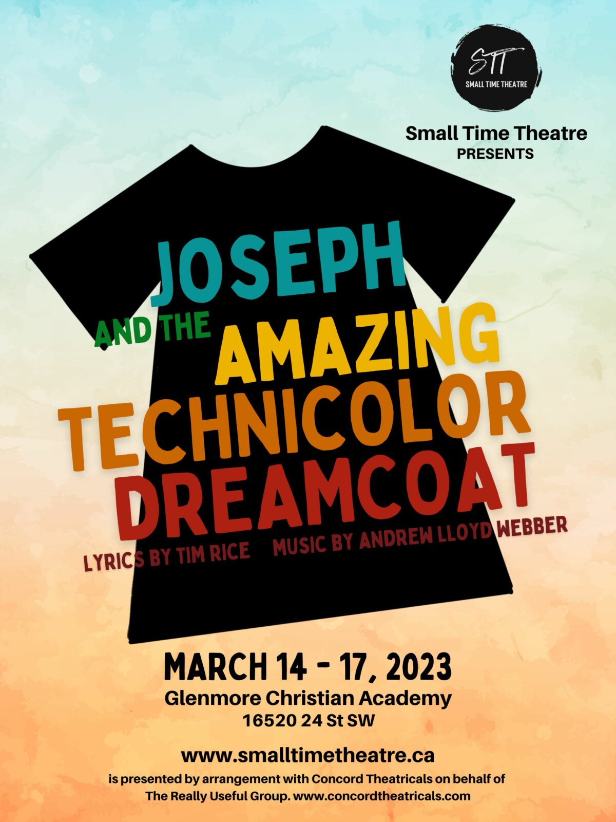 Joseph and the Amazing Technicolor Dreamcoat | Glenmore Christian Academy,  16520 24th St SW, Calgary | To Do Canada