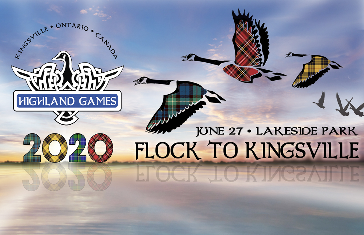 Kingsville Highland Games Lakeside Park, 315 Queen Street, Kingsville