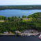 Lake on the Mountain Provincial Park & Glenora Ferry Lookout: Mysterious Lake and Scenic View of Bay of Quinte