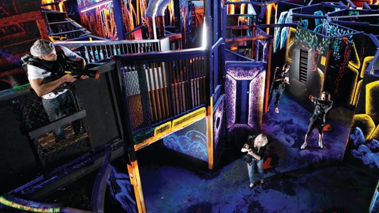 Exposition erhalten laser tag london Erleuchten Unterstreichen Apotheker