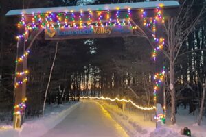 Laurentian Valley's 1.5 km Scenic Forest Skating Trail to Open This Weekend in Time For 2024 Alice In Winterland Festival