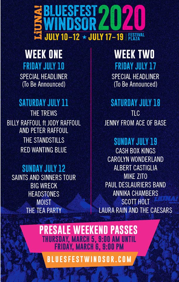LiUNA! Bluesfest Windsor