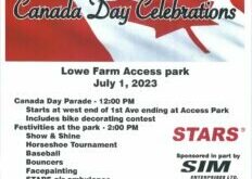 Canada Day Celebrations at Lowe Farm Access Park