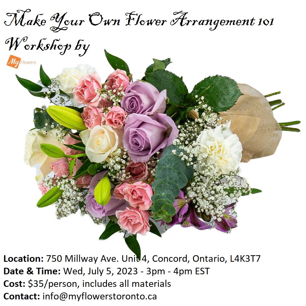 Make Your Own Flower Arrangement 101