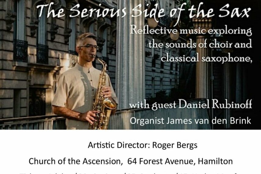 Musicata Presents The Serious Side of the Sax Reflective music for