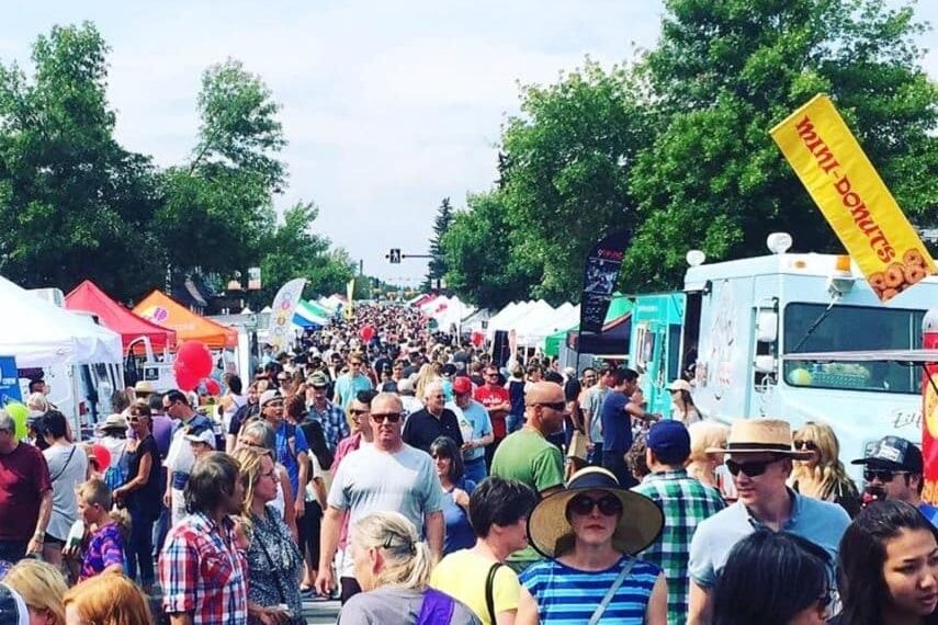 mardi gras street festival calgary