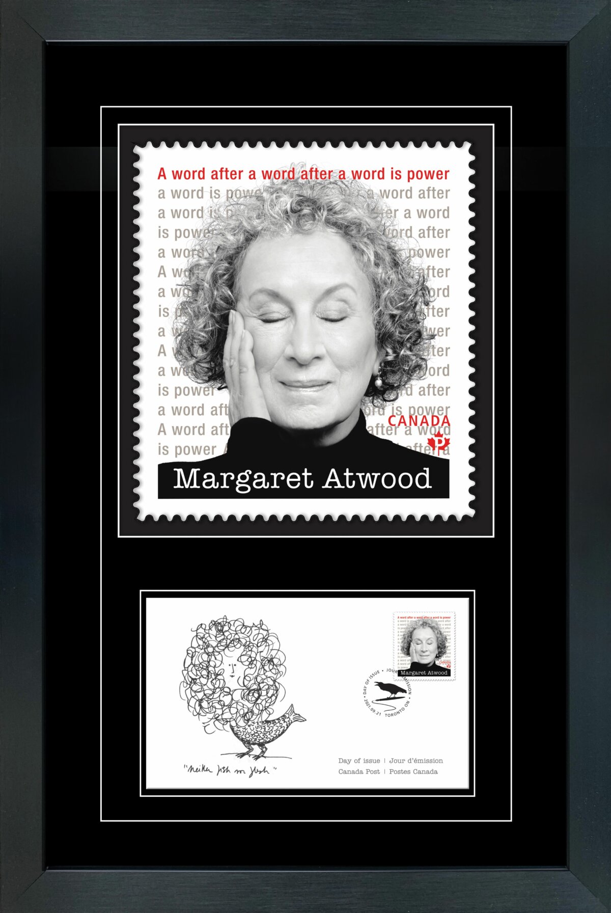 Canada Post Celebrates Incredible Margaret Atwood With a New Stamp