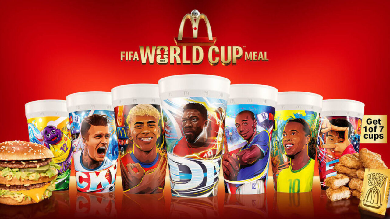 McDonald's Launches FIFA World Cup 26 Meals With Collectible Cups