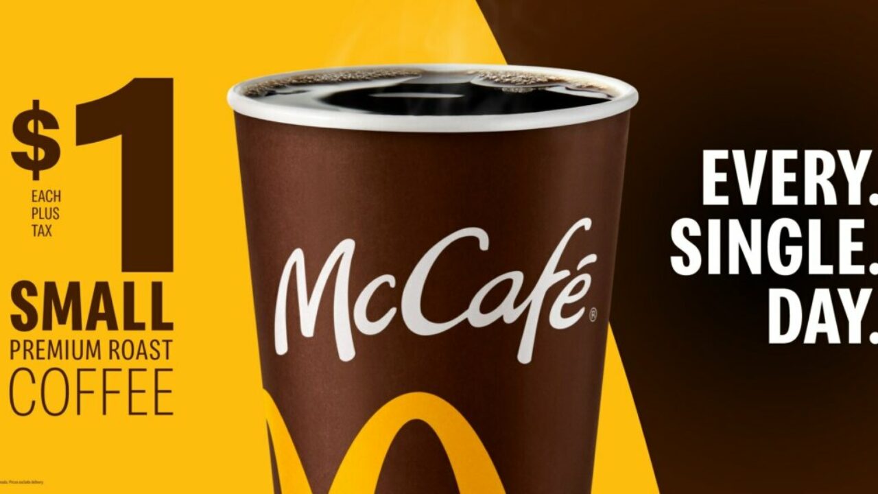 McDonald's Canada Launches $1 Small Coffee Deal