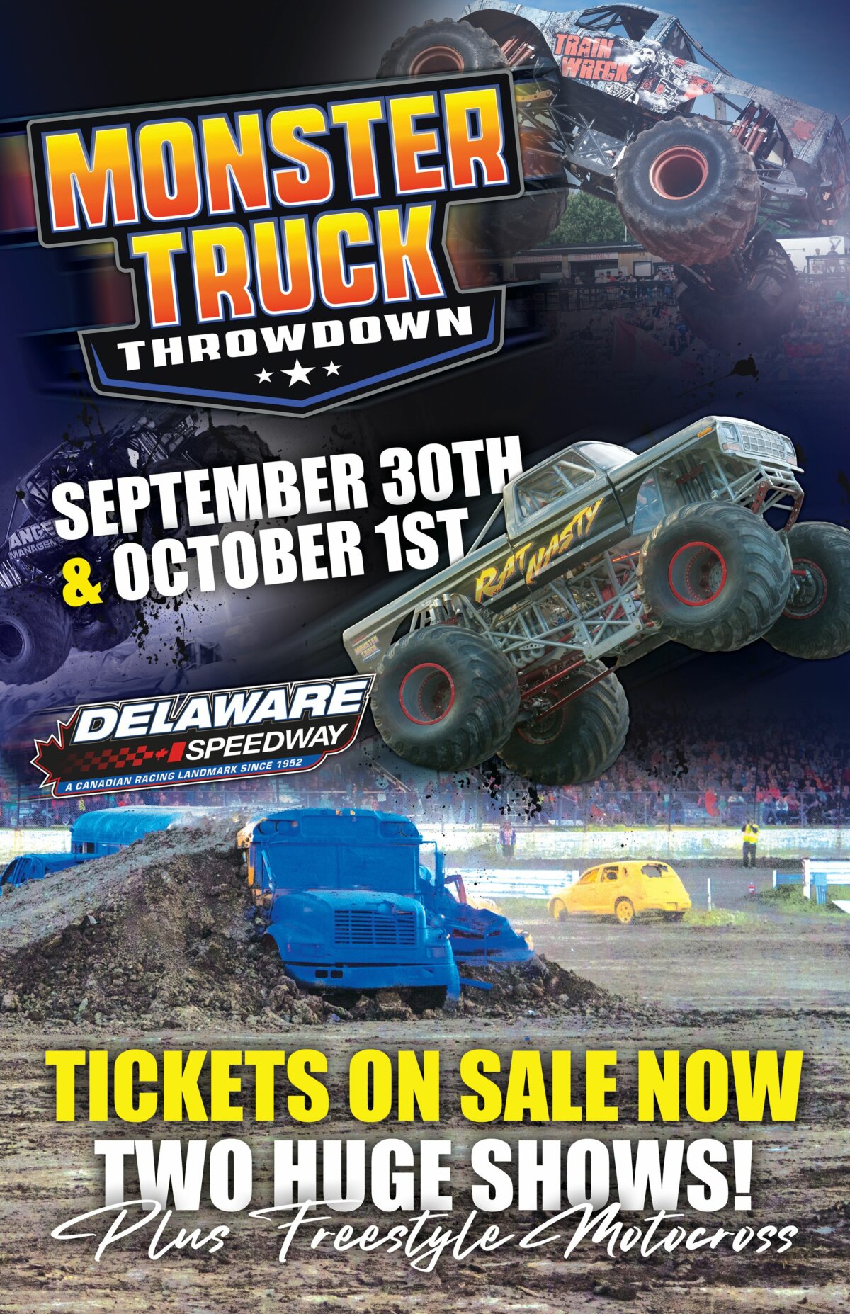 Monster Truck Throwdown Delaware Speedway, 1640 Gideon Drive