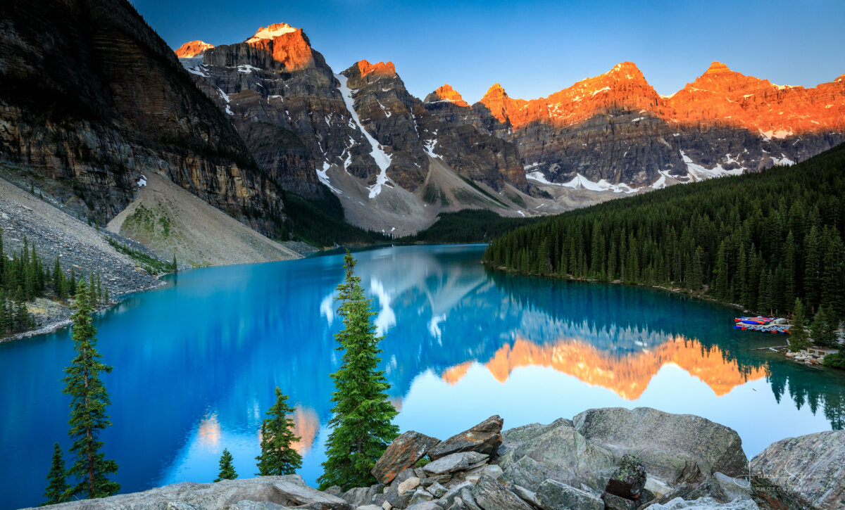 Driving to Alberta's Iconic Moraine Lake Prohibited; Lake Road Closed