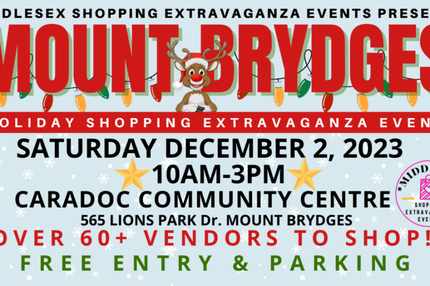 Mount Brydges Holiday Shopping Extravaganza