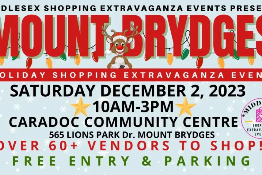 Mount Brydges Holiday Shopping Extravaganza Event