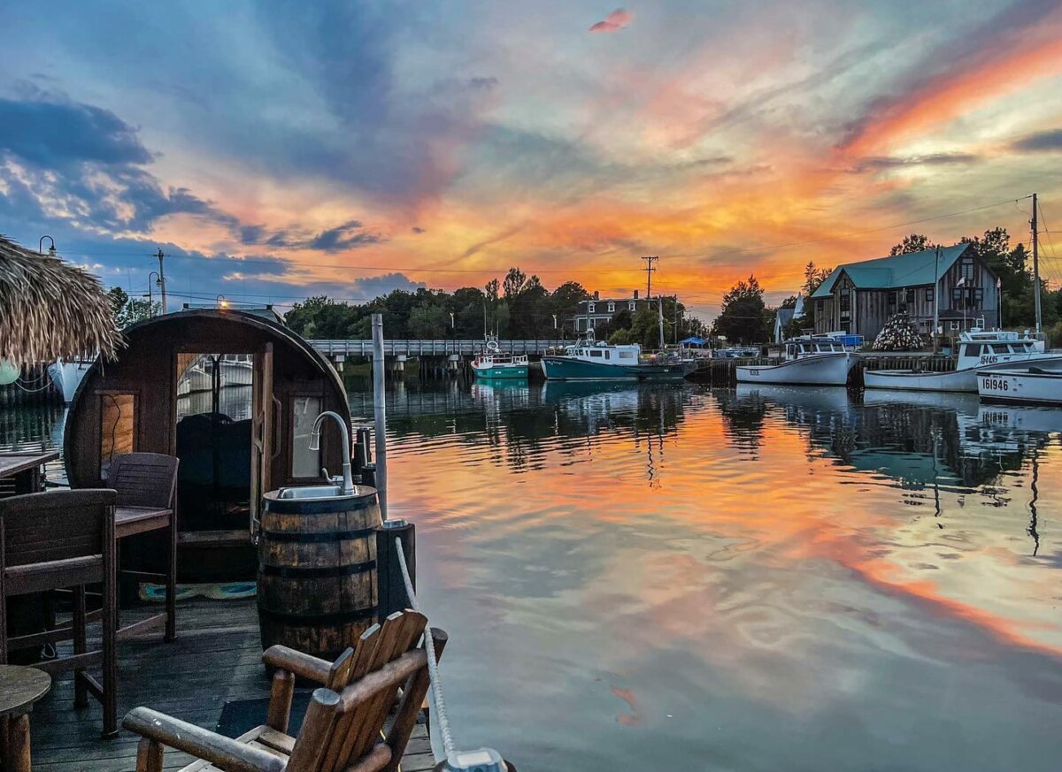 Stay in a Floating Wine Barrel on Your Next Trip to PEI