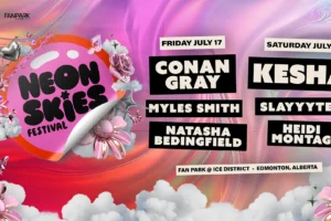 Kesha and Conan Gray Headline New Neon SkiesFestival Debuting in Edmonton