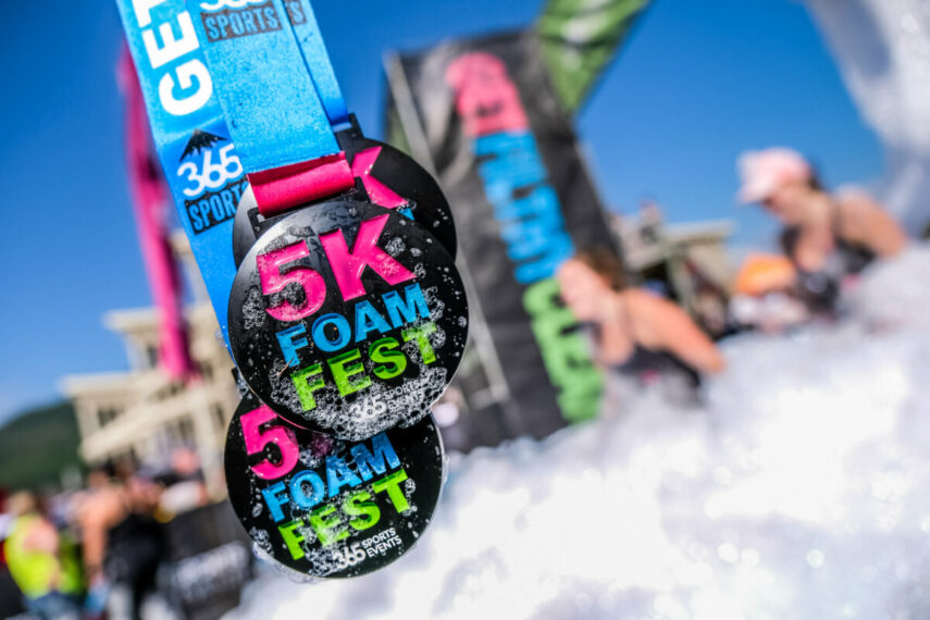 The 5K Foam Fest Barrie