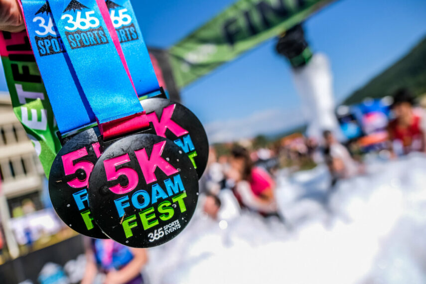 The 5K Foam Fest Ottawa