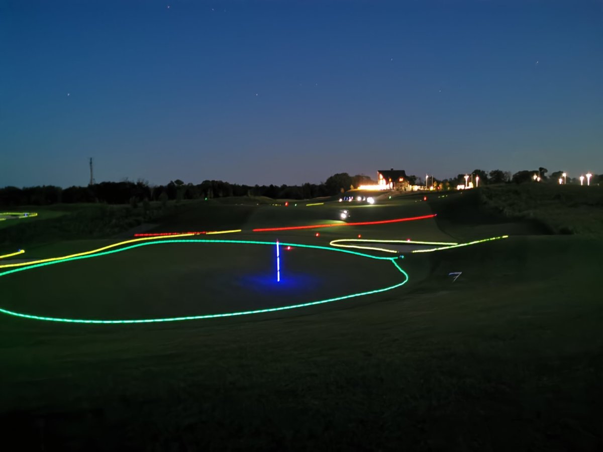 Night Golf at The Nest The Nest Golf Club, 3800 Friday Drive