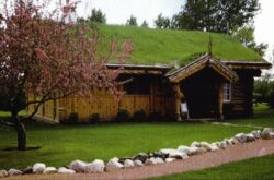 Norweigian Laft Hus Museum Red Deer Alberta Canada