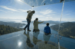 The Overhang: New Glass Cube Experience Overlooking Vancouver Island Debuts This Spring