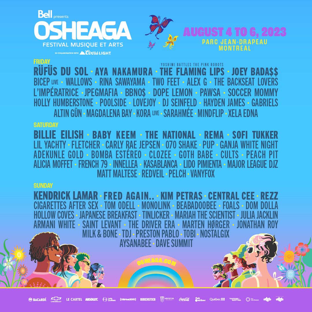 Osheaga Music Festival Reveals Complete Lineup; Single Tickets on Sale