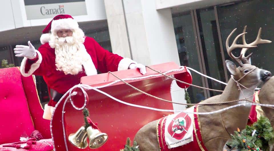 2023 Christmas Lights & Santa Claus Parades in Ottawa