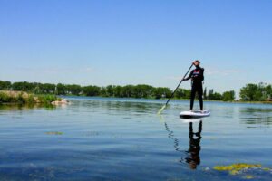 Summer Fun at Park Lake Provincial Park Near Lethbridge - Boats, Birds, and Beaches